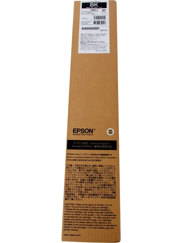 Epson - sort - original - blækpatron