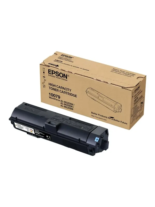 Epson S110079 - høj kapacitet - sort - original - tonerpatron