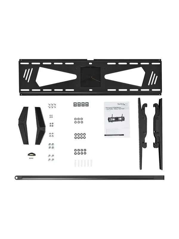 StarTech.com Flat-Screen TV Wall Mount - Low Profile - For 37" to 70" TV - Anti-Theft - Tilting - vægmontering - Max 40 kg - recommended for 70"
