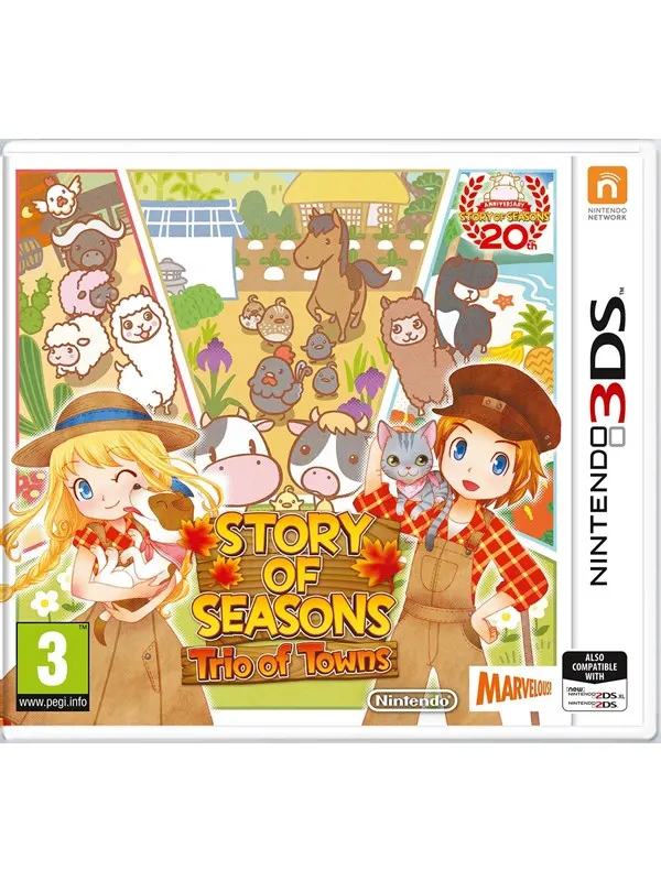 Story of Seasons: Trio of Towns - Nintendo 3DS - RPG