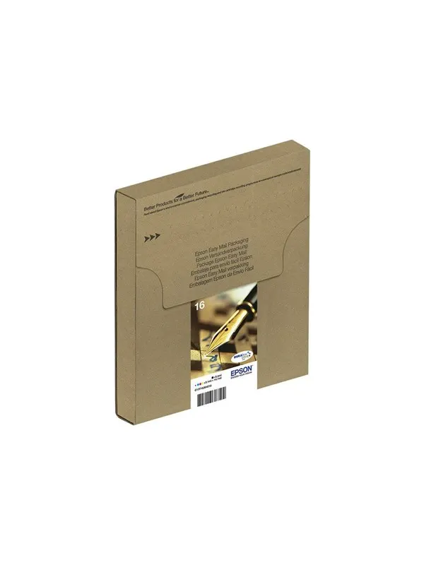 Epson 16 Multipack Easy Mail Packaging - 4 pakker - sort gul cyan magenta - original - blækpatron