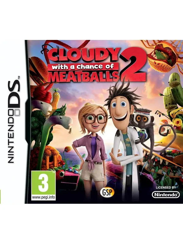 Cloudy with a Chance of Meatballs 2 - Nintendo 3DS - Action / äventyr