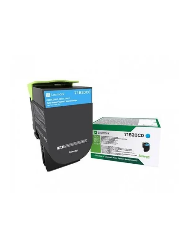 Lexmark Return Program Toner X317 / 71B20C0 - Cyan Toner