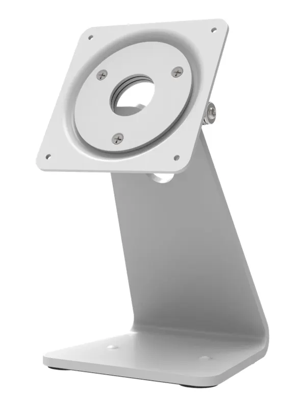 MACLOCKS Tablet Kiosk Stand 360 Table Top Mount - White - Max - recommended for