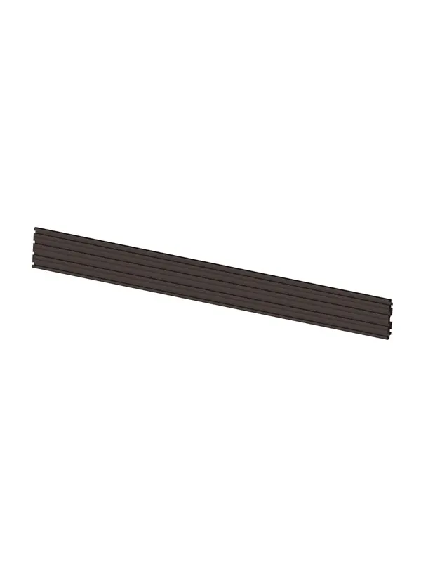 Multibrackets M Pro Series - Dual Screen Rail 196cm Black - Max 60 kg - recommended for
