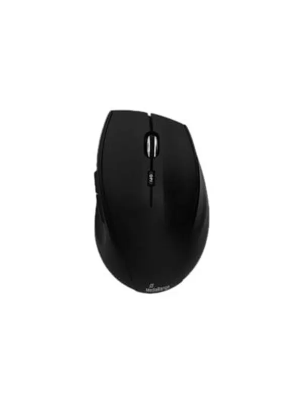 MediaRange - Mouse - Optic - 5 knappar - Svart