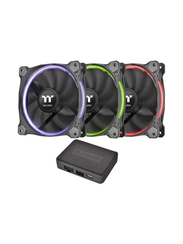 Thermaltake Riing 12 RGB Fan TT Premium Edition - Chassi fläkt - 120mm - Svart
