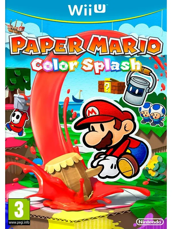 Paper Mario: Color Splash - Nintendo Wii U - Action / äventyr