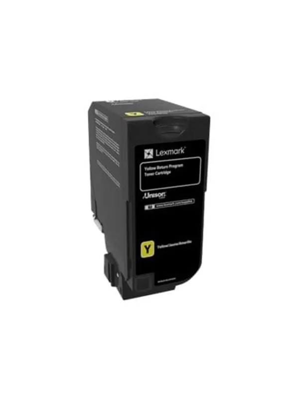 Lexmark 74C20Y0 - Yellow laser toner