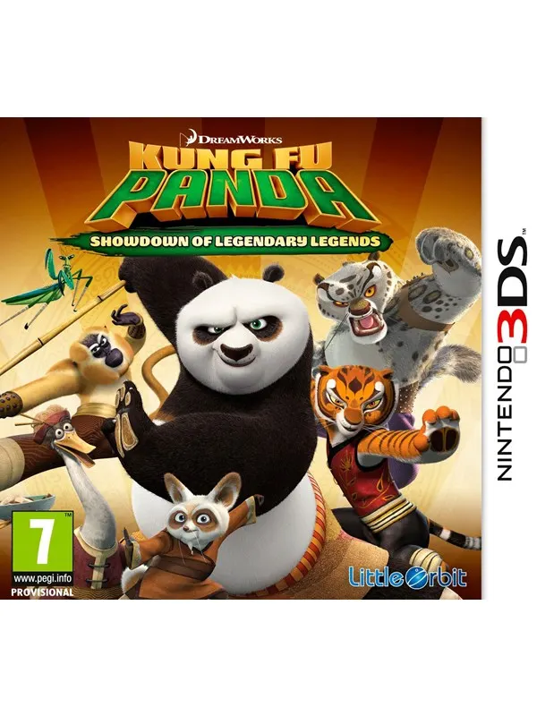 Kung Fu Panda: Showdown of Legendary Legends - Nintendo 3DS - Kampsport