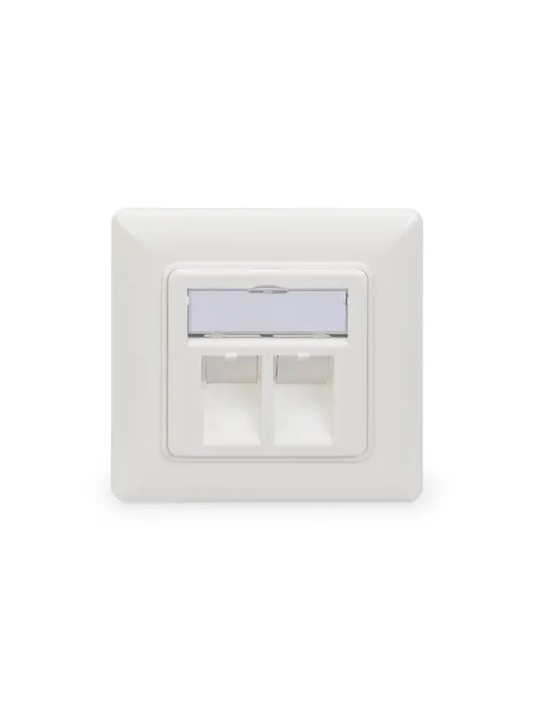 DIGITUS Wallplate for Keystone Modules