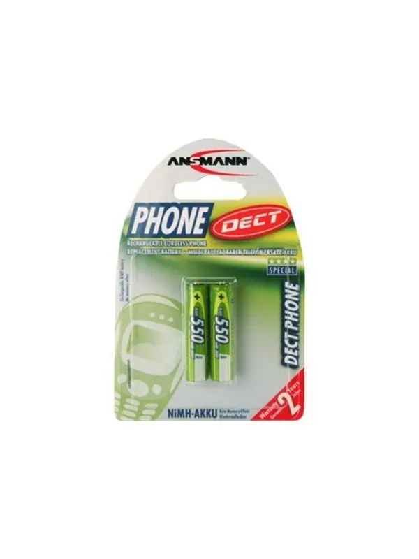 ANSMANN Dect - telefonbatteri - AAA - NiMH x 2