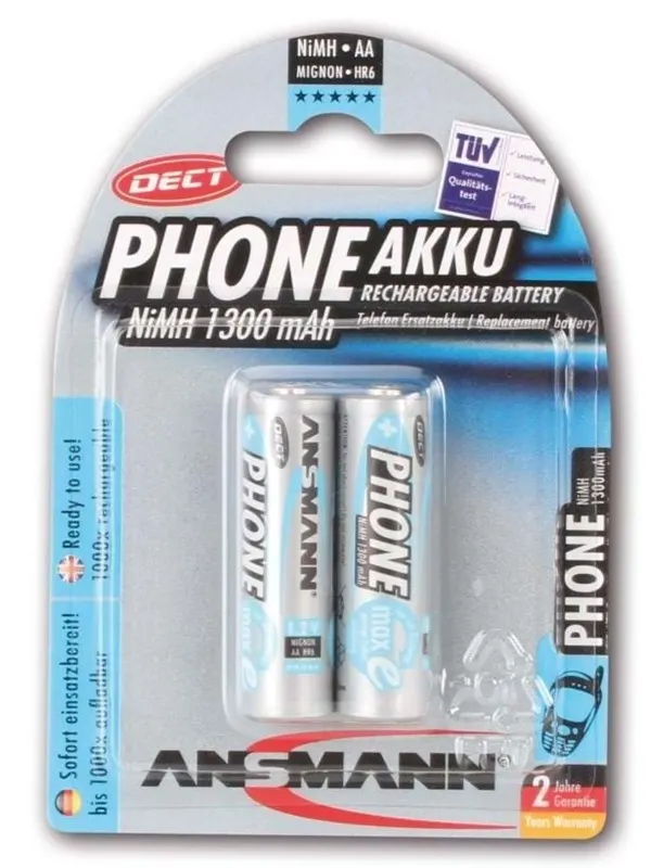 ANSMANN Mignon batteri - AA - NiCd