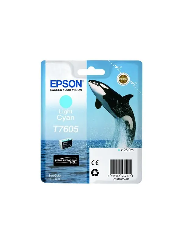 Epson T7605 Light Cyan Ink