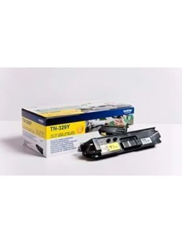 Brother TN329Y 2PK - Yellow Laser Toner