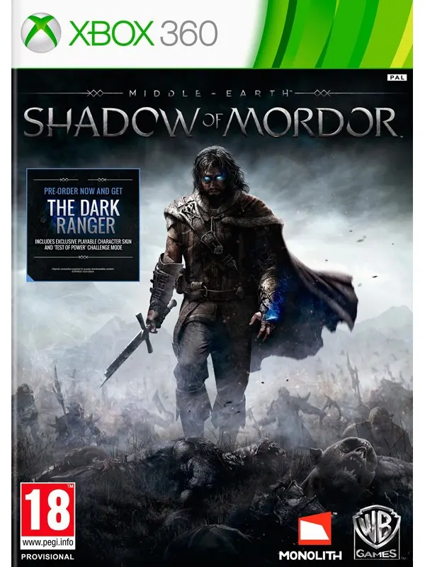 Middle-Earth: Shadow of Mordor - Microsoft Xbox 360 - Action