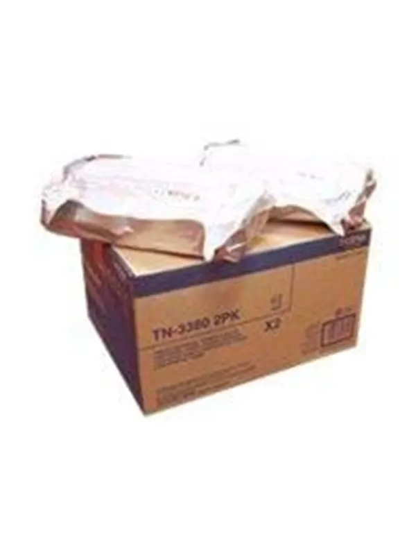 Brother TN3380 2PK - Tonerkassett Svart