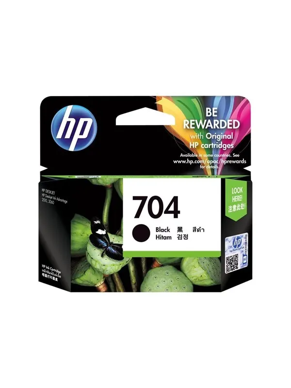HP 704 / CN692AE Black Ink - Bläckpatron Svart