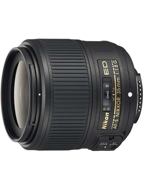 Nikon Nikkor lins - 35 mm
