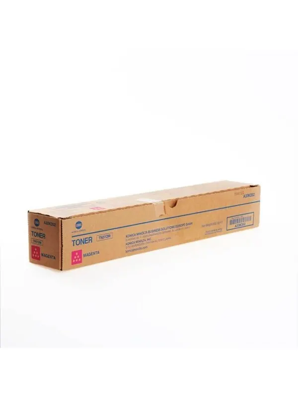 Konica Minolta A33K352 / TN-512M Magenta Toner - Tonerkassett Magenta
