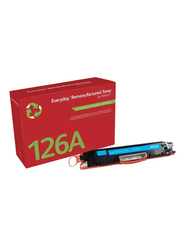 Xerox 106R02258 / Alternative to HP 126A / CE311A Cyan Toner - Tonerkassett Blå