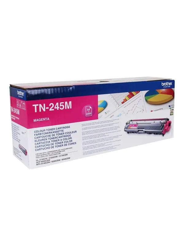 Brother TN245M / TN 245M Magenta Toner - Tonerkassett Magenta