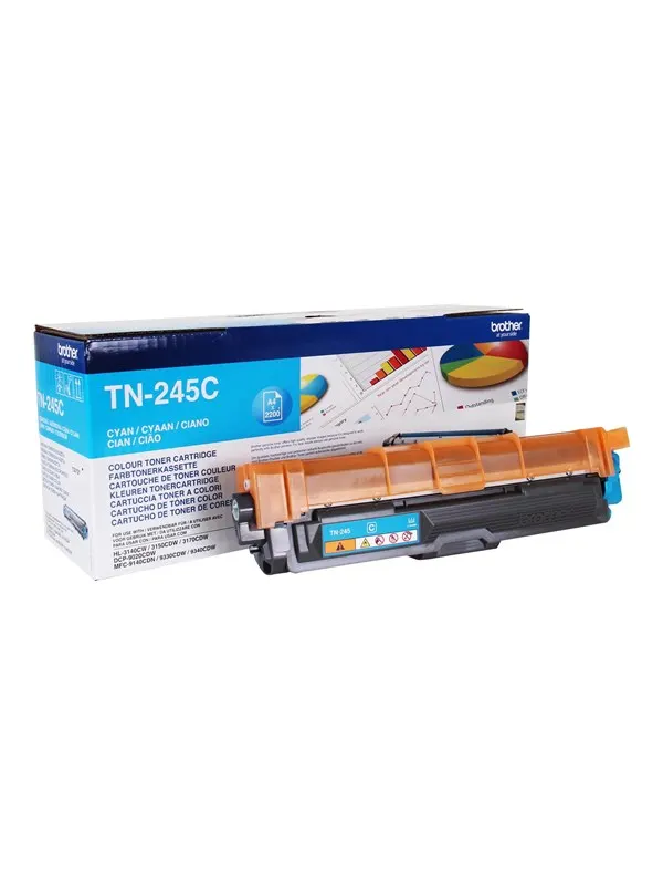 Brother TN245C / TN 245C High Capacity Cyan Toner - Tonerkassett Blå