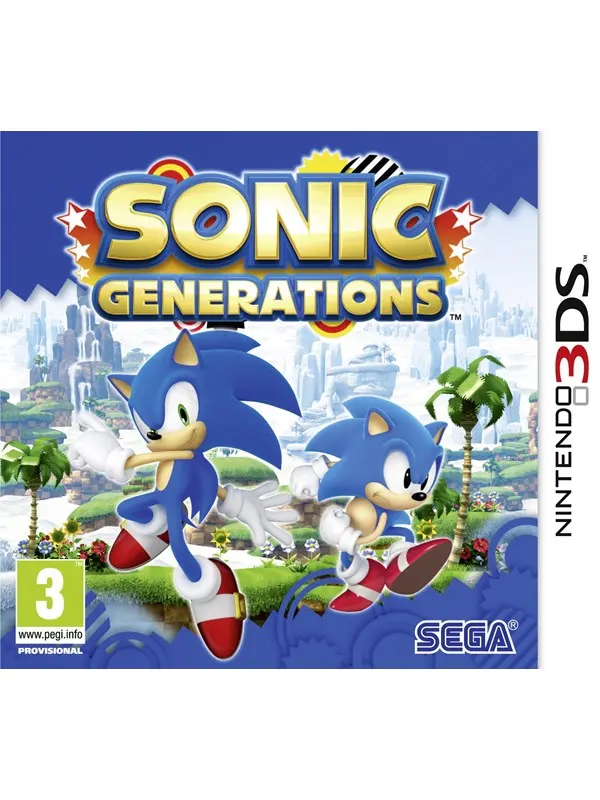Sonic Generations - Nintendo 3DS - Action