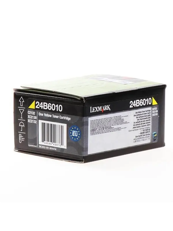 Lexmark 24B6010 - Ekstra High Yield - Yellow - Tonerkassett Yellow