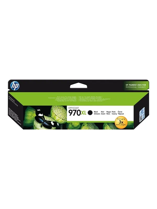 HP 970XL / CN625AE High Capacity Black Ink - Bläckpatron Svart