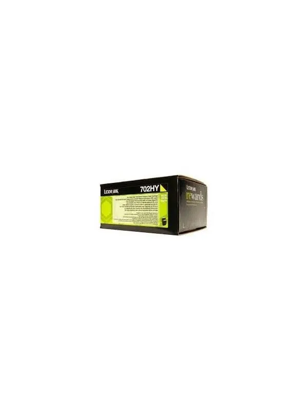 Lexmark 70C2HYE Yellow Toner - Tonerkassett / uppsamlaren för överflödig toner Yellow