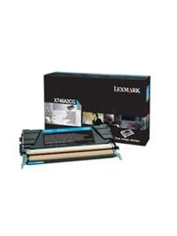 Lexmark X746A3CG - Tonerkassett Blå