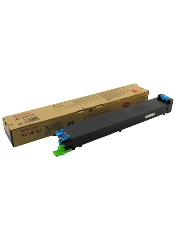 Sharp MX-31GTCA Cyan Toner - Tonerkassett Blå