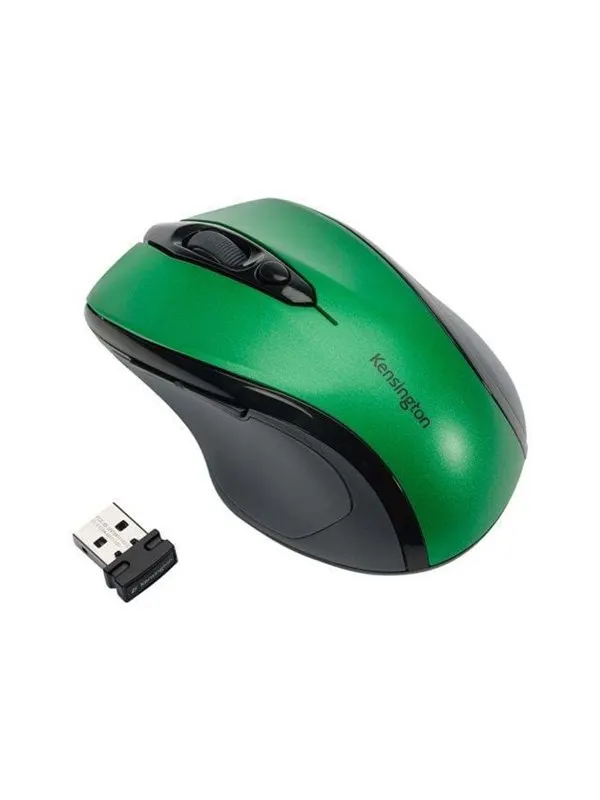Kensington Mus ProFit™ medium grön, trådlös Grön - Mouse - Optic - Grön