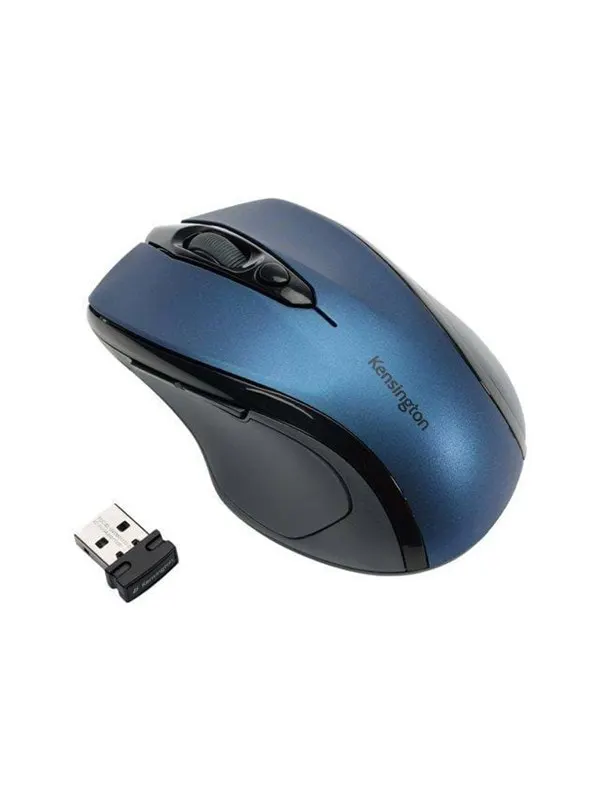 Kensington Pro Fit® Wireless Mouse - Sapphire Blue - Mouse - Optic - Blå