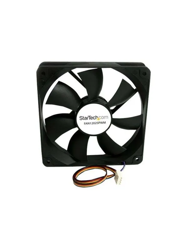 StarTech.com 120x25mm Computer Case Fan with PWM - lå - Chassi fläkt - 120mm - Svart