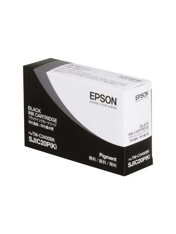 Epson SJIC20P(K) - Bläckpatron Svart