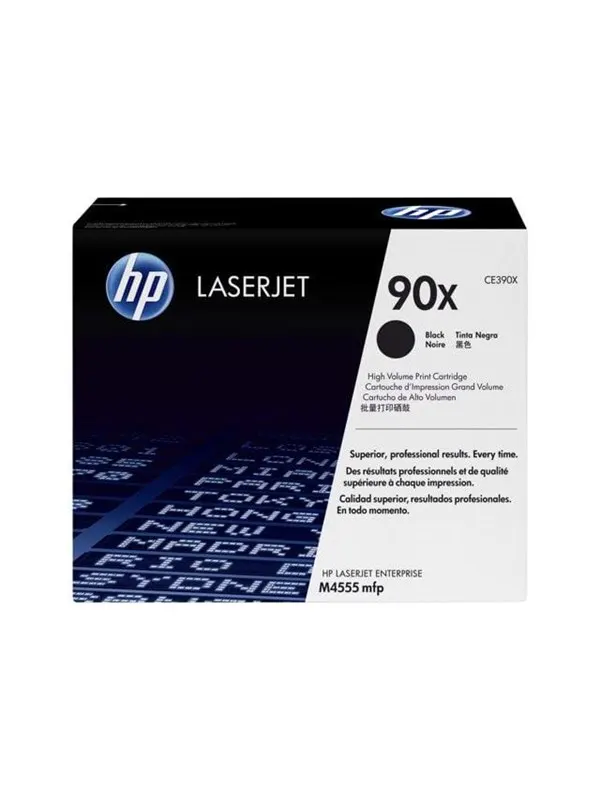 HP 90X / CE390XD - Black Laser Toner - Tonerkassett Svart