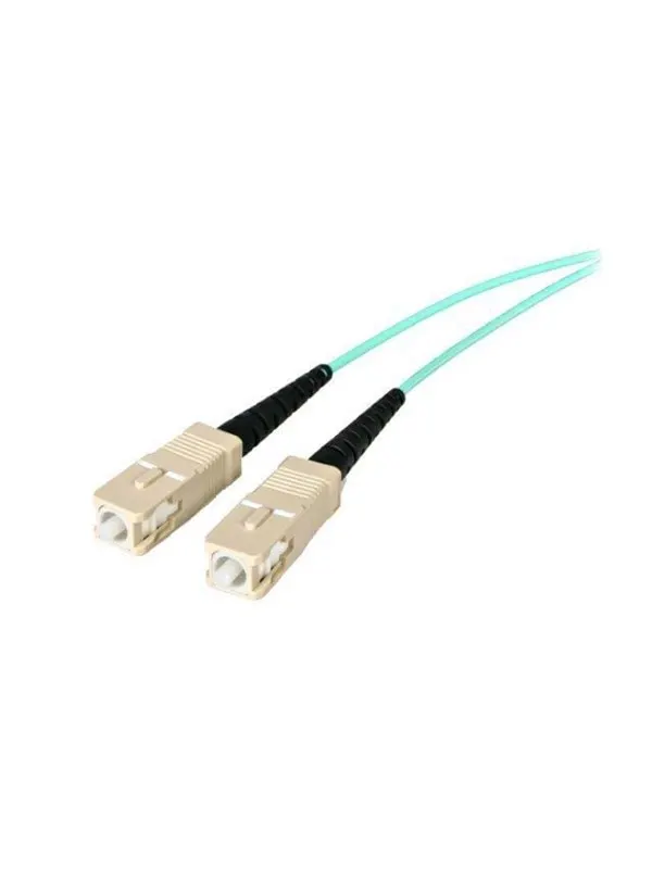 StarTech.com 10Gb Aqua MM 50/125 Duplex LSZH Fiber Pa