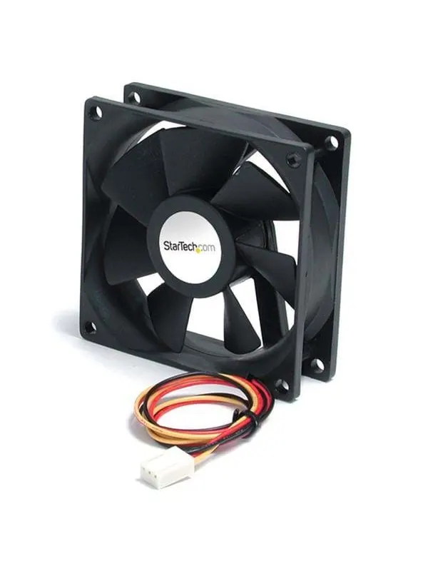 StarTech.com 60x20mm Byte kullager Computer Case Fan w / TX3-kontakt - Chassi fläkt - 60mm - Svart
