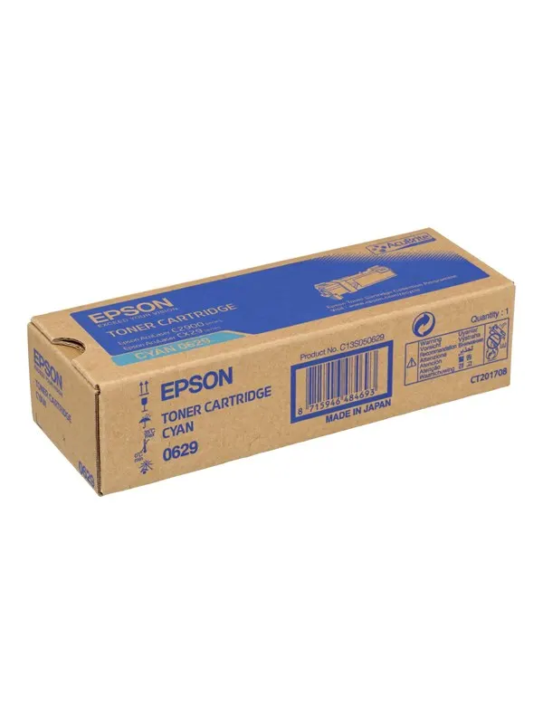 Epson C13S050629 - Cyan Toner - Tonerkassett Blå