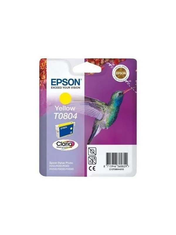 Epson T0804 Yellow - Bläckpatron Yellow