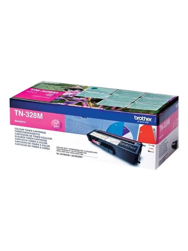 Brother TN328M / TN 328M High Capacity Magenta Toner