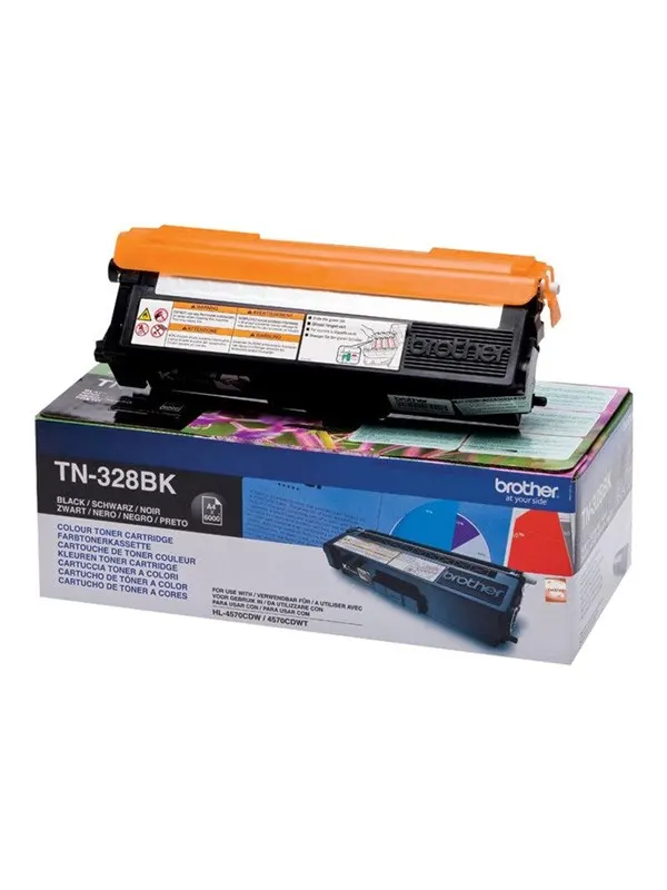 Brother TN328BK / TN 328BK Black Toner