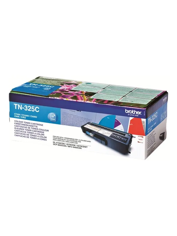 Brother TN325C / TN 325C Cyan Toner - Tonerkassett Blå