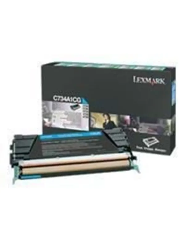 Lexmark C734A1CG Toner - Tonerkassett Blå