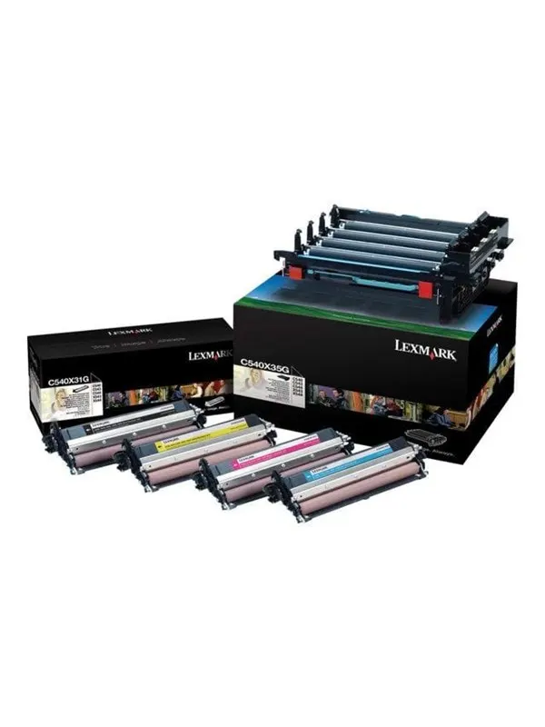 Lexmark photodeveloper Imaging Kit bk+ - Skrivare bildenheten Färg (cyan, magenta, gul)