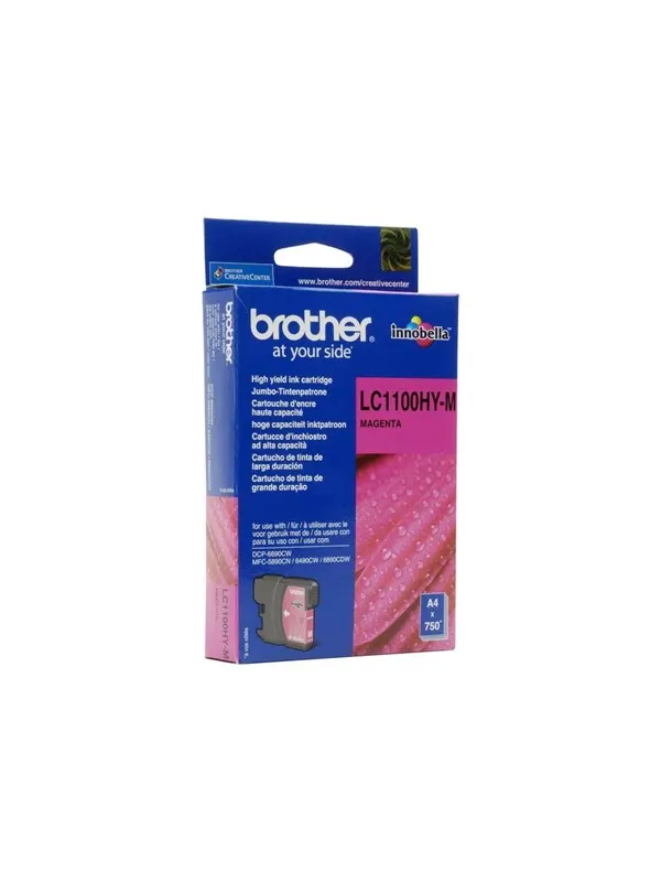 Brother LC1100M / LC 1100M Magenta Ink - Bläckpatron Magenta