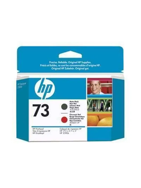 HP 73 Printhead Black-Red - Skrivhuvud Kromatisk röd
