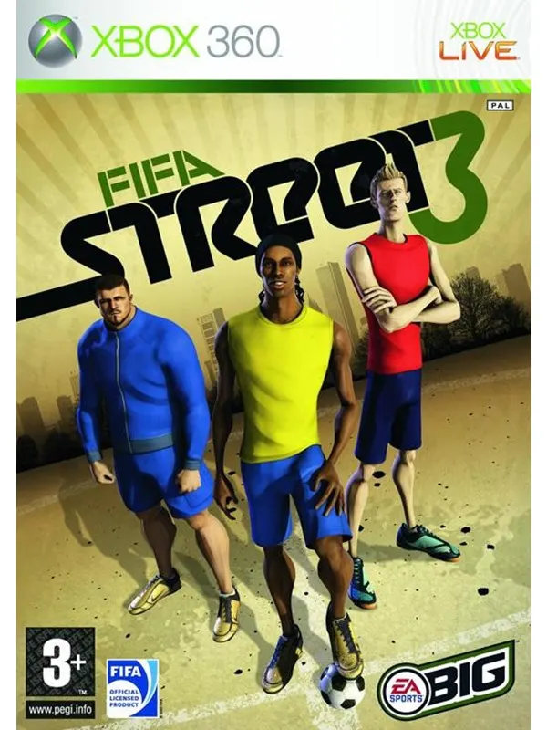 Fifa Street 3 - Microsoft Xbox 360 - Sport
